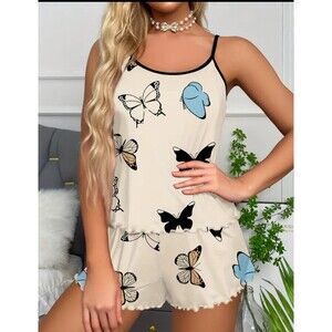 Butterfly 2-pcs. Pajama Set LARGE (8/10)